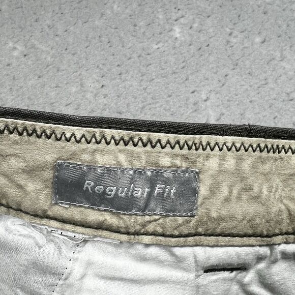 Columbia Shorts Mens Size 40 Green Flat Front Zipper Pockets Inseam 9 in - Picture 11 of 12